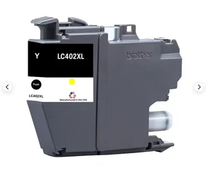 Cartuccia di inchiostro compatibile per Brother LC402XL Giallo-USA - Foto 1 di 2