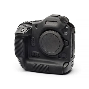 easyCover Canon EOS R1 Black + Screen Protector Silicone cover - Picture 1 of 11
