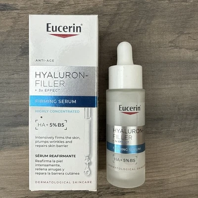 Eucerin Hyaluron Filler 3X Effect Anti-Age Firming Serum HA + 5% B5 30ml