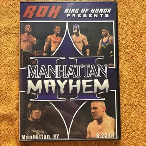 ROH Manhattan Mayhem II 2 Ring of Honor DVD Kevin Owens Sami Zayn Neville WWE - Picture 1 of 2