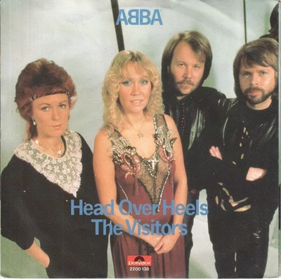 Abba Head Over Heels/The Visitors 7" vinyl Netherlands Polydor 1982 7". vinyl - Image 1 of 4