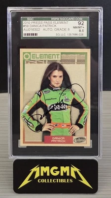 Danica Patrick - Signed 2010 Press Pass Element #59 - SGC 92 / Auto 8 - NASCAR - Image 1 of 3