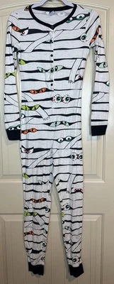 Halloween Mummy Old Navy XS Tall Women’s One Piece White Glow In The Dark - Image 1 of 4