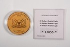 Q41E24- Gold 999 Sammler 20 Dollar Doppeladler 1/200 oz mit Zertifikat
