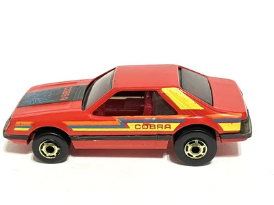 Mustang Cobra rojo Hot Wheels Hot Ones Turbo 1979 vintage original Foto 1 de 4
