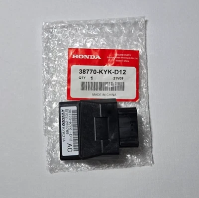 * OEM Part No. 38770-KYK-D12 * HONDA GENUINE - PGM-FI UNIT - Image 1 of 4