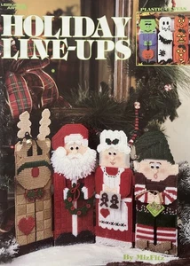Leisure Arts Holiday Plastic Canvas Book Santa Snowmen Halloween Thanksgiving - Picture 1 of 4
