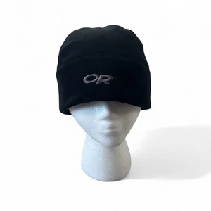 Outdoor Research OR Fleece Hat Size Large Windstopper Black Winter - Picture 1 of 5