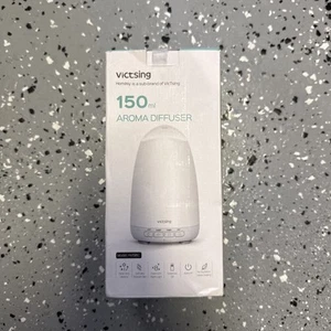Victsing Diffusore di Aromi 150 ml Bianco Modello HM196C NUOVO Baby Color LED Luce Nebbia - Foto 1 di 3