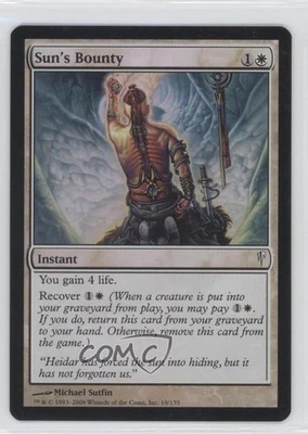 Sun's Bounty Foil Magic: Coldsnap #18 2006 - Image 1 of 2