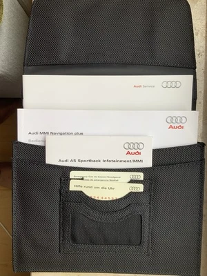 BORDMAPPE Audi A5 Sportback 2009  Betriebsanleitung Deutsch - Bild 1 von 4