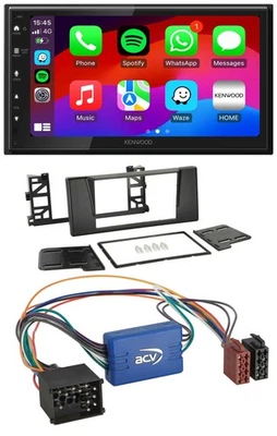 Kenwood MP3 USB DAB 2DIN Bluetooth Autoradio für BMW X5 E53 5er E39 Rundpin Akti - Bild 1 von 4