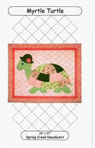 Myrtle Turtle Wall Quilt Pattern by Spring Creek NeedleArt 1043 - Picture 1 of 2
