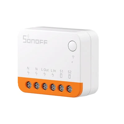 Interruptor de luz inteligente WiFi SONOFF MINI R4 Interruptor externo Control APP Control por voz Foto 1 de 4