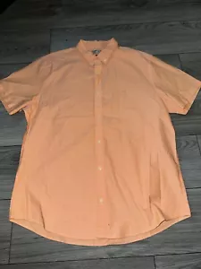 Camicia uomo Next nuova senza etichette, taglia XL, reg fit, arancione, manica corta, con bottoni, (27) - Foto 1 di 5