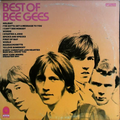 Best of Bee Gees Vintage 12" Vinyl 33 RPM LP Record Album 1969 ATCO SD 33-292 - Image 1 of 4