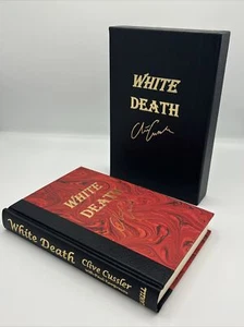 Clive Cussler - WHITE DEATH 2x SIGNED Limited Edition #3/200 - Picture 1 of 16