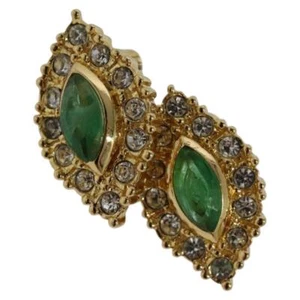 Christian Dior Earring metal Gold Auth 114131 - Picture 1 of 13