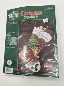 Kit Calza Feltro Natalizio Bucilla Vintage "Suona Nella Stagione" # 33047 - Foto 1 di 1