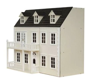 Glenside Grange Victorian Dolls House Painted Flat Pack Kit 1:12 Scale - Picture 1 of 9