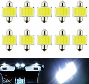 20Pcs DE3022 LED Bulb COB 31mm Festoon White ar Interior dome map Roof Light 12V - Picture 1 of 9