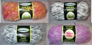 Sensations Angel Hair Garn weich (3,5 oz, 100gr) #5 sperrig NEU - Farbe wählbar - Bild 1 von 143