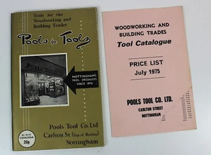 Vintage Pools for Tools Woodworking & Wood Turning Catalogue Nottingham Prices - Picture 1 of 7