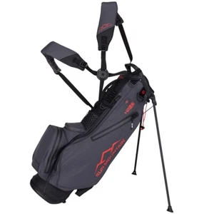 Sun Mountain Carry / Stand Bag - H2NO Lite Speed Waterproof - Black Steel Red - Picture 1 of 3