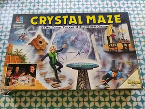 Rare Crystal Maze Board Game MB Games Vintage 1991 99.9% Complete Christmas - Picture 1 of 15