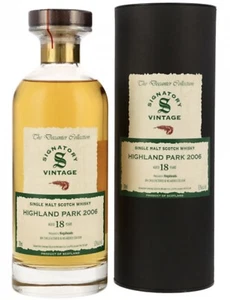 Highland Park 18 Years 2006 Signatory  Single Malt Whisky 52% vol. 0,70 Liter. - Bild 1 von 1