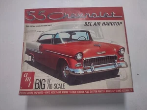 vintage kit # 4803 AMT 1955 Chevy Model Kit 1:16 ..... Not A Re-issue Round 2 - Picture 1 of 16