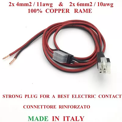 ICOM IC-718 IC-725 IC- 730 IC-735  IC-740 IC-746 IC-820 IC78 DC power cable cavo - Image 1 of 2