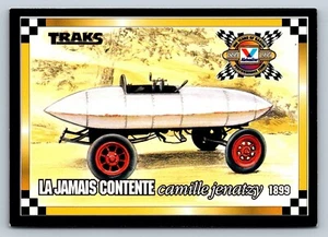 Valvoline 100 Years of Racing Traks Card La Jamais Contente Camille Jenatzy 1899 - Picture 1 of 2