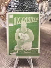 2021-22 Donruss Basketball Net Marvels Zion Williamson Printing Plate - Yellow