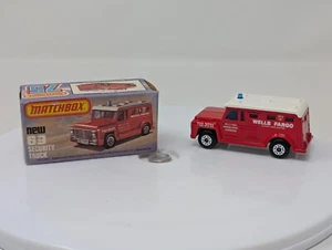 Vintage Matchbox Lesney #69 - Security Armored Truck - w/ ORIGINAL BOX 1978 - Picture 1 of 10