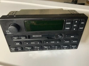 Car Radio Stereo AM/FM Cassette Tape Player F80F-18A965-AC - Picture 1 of 4