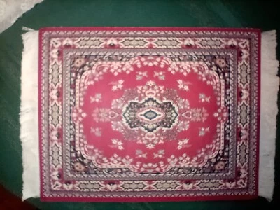 Alfombra Oriental ALMOHADILLA RATÓN 10"x7" escala 1:6 Elige tu favorita - ENVÍO GRATUITO Foto 1 de 4