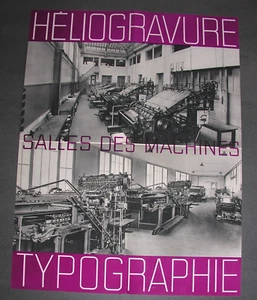 Affiche AULARD. Industries Graphiques ( Résistant et Imprimerie Clandestine.1930 - Picture 1 of 3