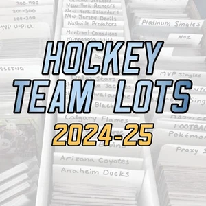 2024-25 Hockey Team Pick Lists! O-Pee-Chee, Platinum, MVP, Flagship, and More! - Picture 1 of 5