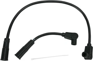 Taylor Ignition Leads Spark Plug Wires Black for Harley-Davidson Softail 2000-17 - Picture 1 of 6