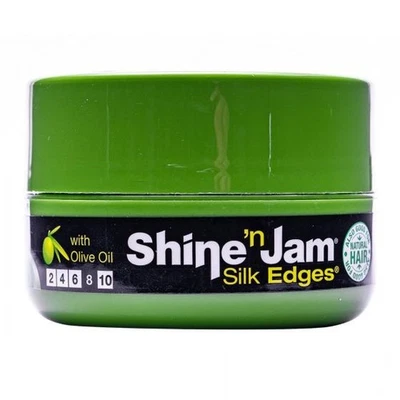 MARKENLOS Ampro Shine 'n Jam Silk Edges Olive Oil 2.25oz
