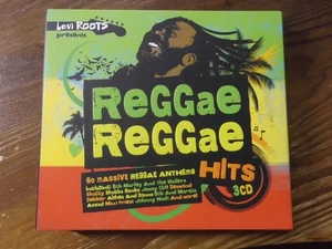 LEVI ROOTS PRESENTS 3CD: REGGAE REGGAE HITS/MARLEY CLIFF GARDINER ROOTS ASWAD++ - Picture 1 of 8