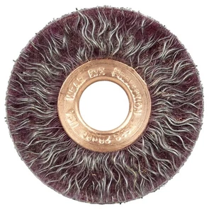 Rueda de alambre prensado encapsulado Polyflex 35070, diámetro pequeño de 2", acero de 0,14"... - Imagen 1 de 3