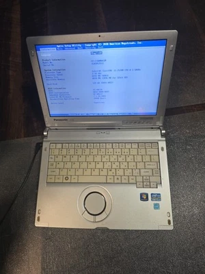 Panasonic ToughBook CF-C1 12.1" Touch Laptop i5-2520M 2.50GHz 4GB RAM Read - Image 1 of 4