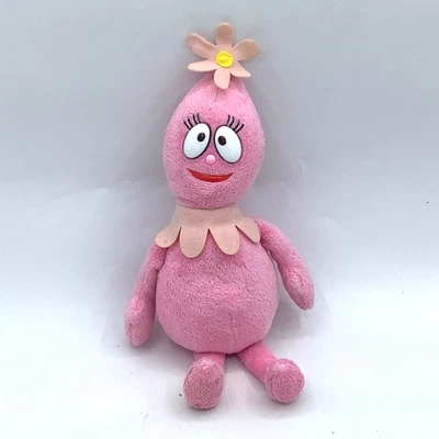 Foofa Nick Jr. Yo Gabba Gabba Plush 9” Ty Beanie Pink Bubble Flower Top - Image 1 of 4