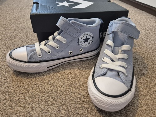 Converse bambino Malden Street Mid High Tops Rainy Daze blu nuove con scatola nuove 12