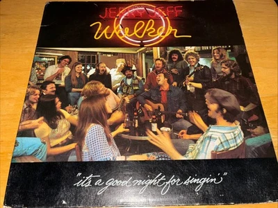 Джерри Джефф Уокер - это хорошая ночь для пения LP (MCA-2202) VG винил - Изображение 1 из 4