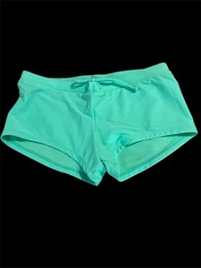 So Junior Sz Medium Bathing Suit Bottoms Boy Short Turquoise - Picture 1 of 3