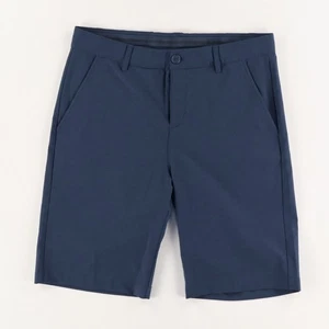 Adidas Polyester Microfiber Golf Shorts Charcoal Kids L - Picture 1 of 7
