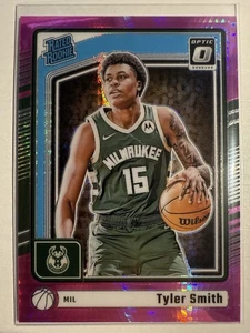 2024-25 Donruss Optic Tyler Smith Rated Rookie Hyper Pink Prizm #292 - Bild 1 von 2